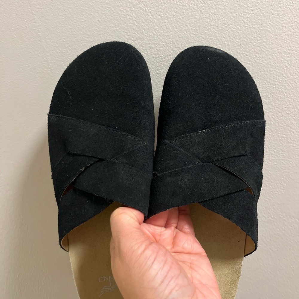 Dansko Daniella mules black leather sz 8.5 - Picture 5 of 7
